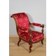 Fauteuil Napoléon III noyer