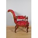 Fauteuil Napoléon III noyer