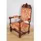 Fauteuil style Louis XIII