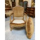 Fauteuil style Louis XV