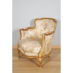 Bergère style Louis XV peinte