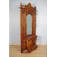 Porte-manteaux style Renaissance noyer 1900