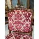 Paire de fauteuils style Louis XV Nogaret