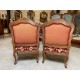 Paire de fauteuils style Louis XV Nogaret