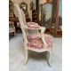 Fauteuil peint époque Louis XV