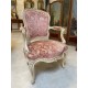 Fauteuil peint époque Louis XV