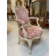 Fauteuil peint époque Louis XV